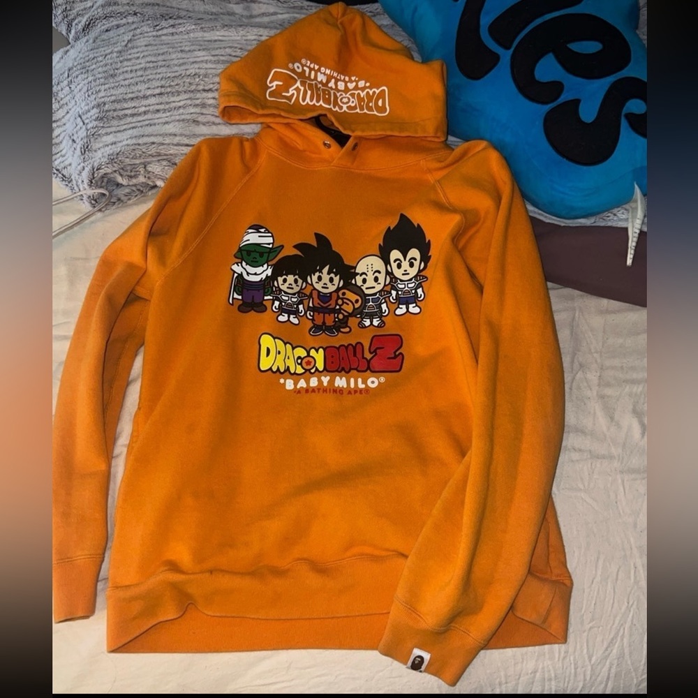 A bathing ape x dragon ball hoodie